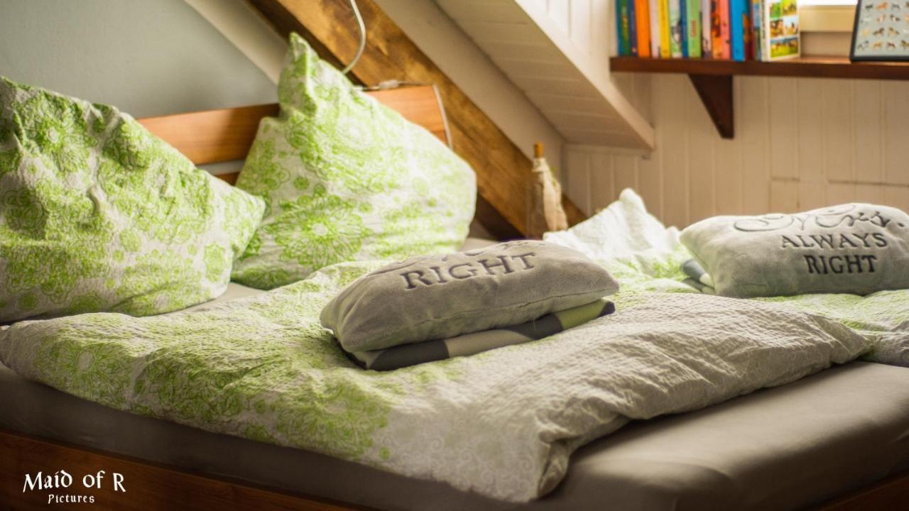 Lejlighed Hof Vierzehnender Im Hohen Venn - 70qm Fachwerk-studio - Grosses Wohn-schlafzimmer Mit Dachterrasse Und Kaminofen - Separate Kueche - Perfekt Fuer Paare - - Eifel - Hunde Willkommen - Islandpferde